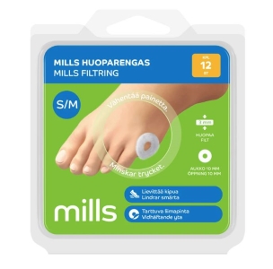 Mills huoparengas, koko S/M 12kpl