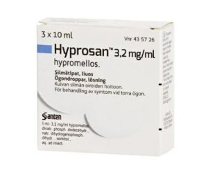 HYPROSAN 3,2 mg/ml 3x10 ml silmätipat, liuos