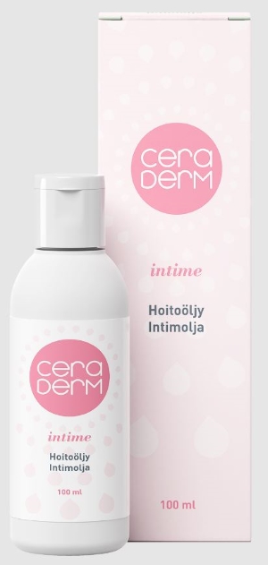 Ceraderm Intime hoitoöljy 100 ml