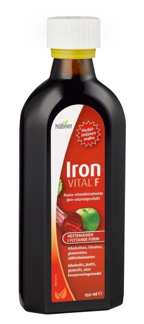 Iron Vital F rauta-vitamiinivalmiste, 500 ml