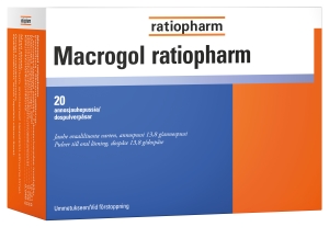 Macrogol ratiopharm 20 annospussia