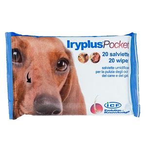 Iryplus Pocket puhdistuspyyhe silmille 20 kpl