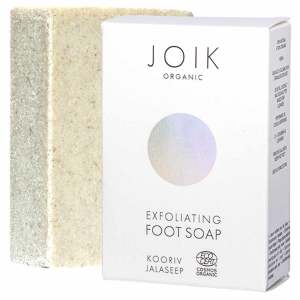 JOIK Organic Scrub & Clean Foot Soap kuoriva saippua jaloille 100g