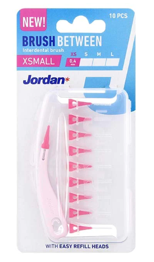 Jordan Clinic Brush Between hammasväliharja XS, 10 kpl