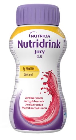 Nutridrink Jucy Mansikka 4×200ml