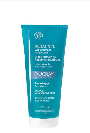 Ducray Keracnyl foaming gel 200ml