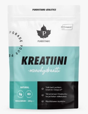 Puhdistamo Athletics Kreatiini-monohydraatti 250g