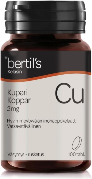 Bertil's Kupari 2 mg 100 tabl