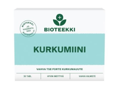 Bioteekki Kurkumiini tabletti 30 kpl