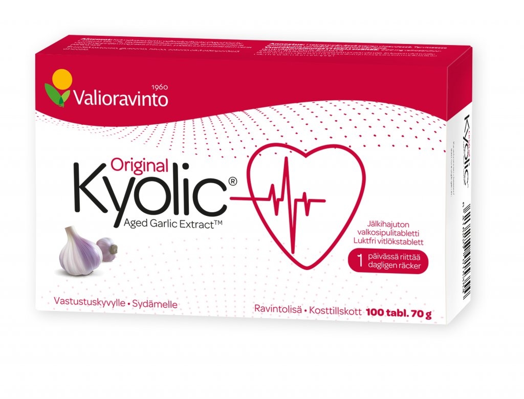 Kyolic Original ravintolisä, 100 tabl.