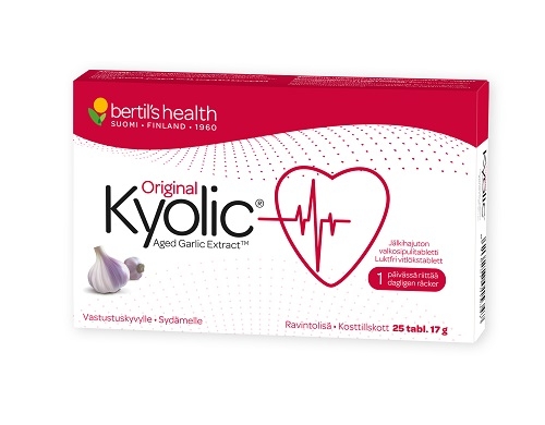 Kyolic Original ravintolisä, 25 tabl.