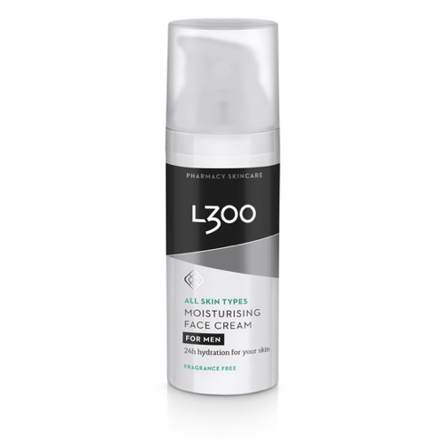 L300 For Men Moisturising Face Cream kasvovoide, 50 ml