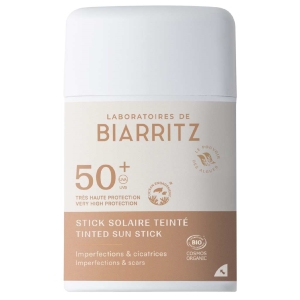 Laboratoires de Biarritz Tinted Suncsreen Stick Sävytetty Aurinkovoidepuikko SPF50+, 12g