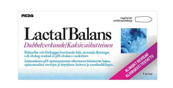 Lactal Balans emätinpuikko, 7 kpl