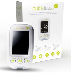 Quicktest Multitest X6 Laite