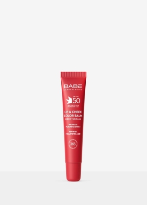 Babe Lip & Cheek Color Balm SPF 50 - Punainen 20 ml