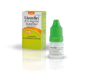 LIVOSTIN 0,5 mg/ml 4 ml silmätipat, susp