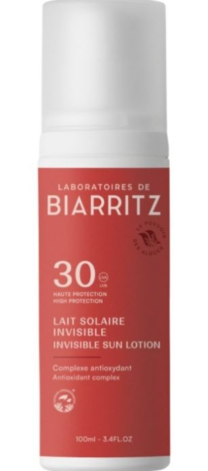 Laboratoires de Biarritz Suncare Invisible Lotion SPF30 100ml