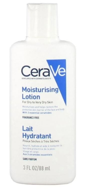 CeraVe Moisturising Lotion - Kosteusemulsio kuivalle ja erittäin kuivalle iholle 88 ml