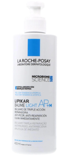 La Roche-Posay Lipikar Baume Light AP+M hoitovoide, 400ml