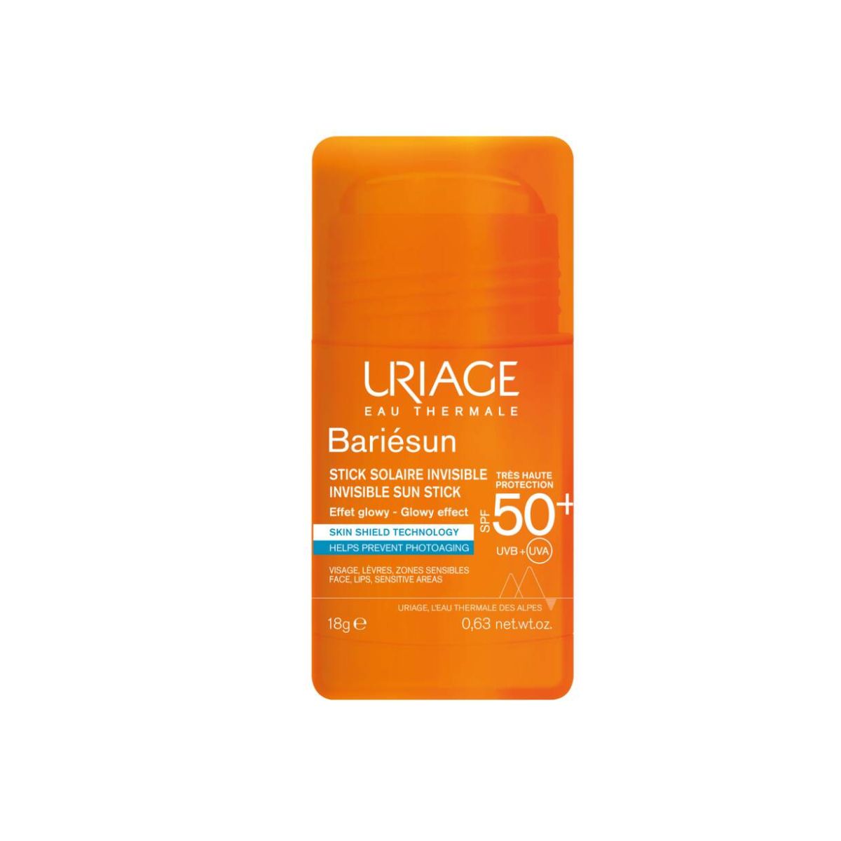 Uriage Bariesun SPF50+ Invisible Sun Stick aurinkosuojapuikko 18g