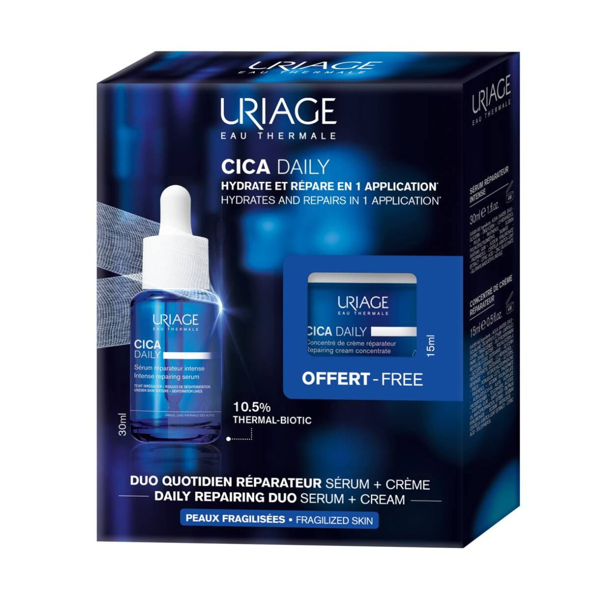 Uriage Cica Daily ihonhoitopakkaus