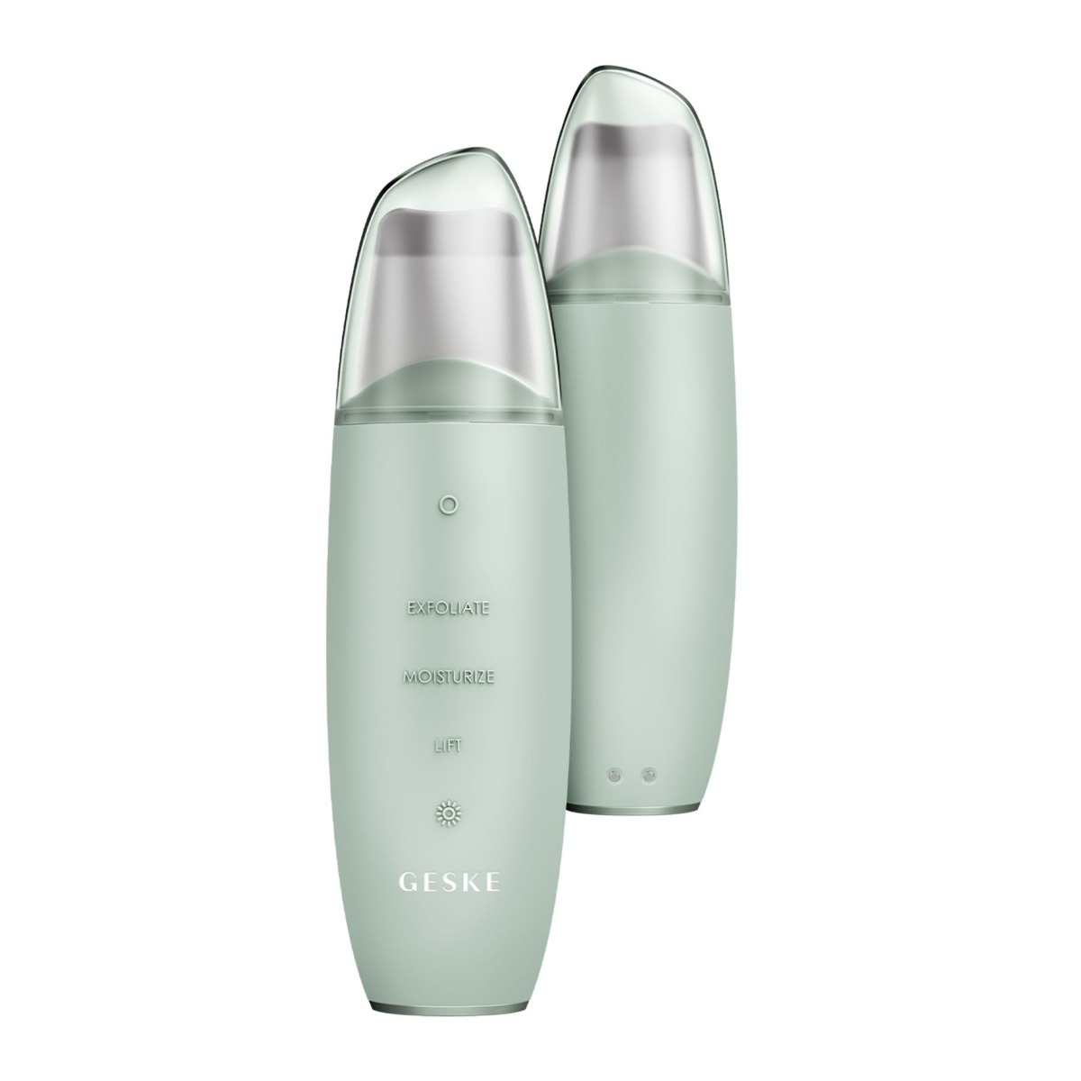 GESKE MicroCurrent Skin Scrubber & Blackhead Remover | 9 in 1 Green