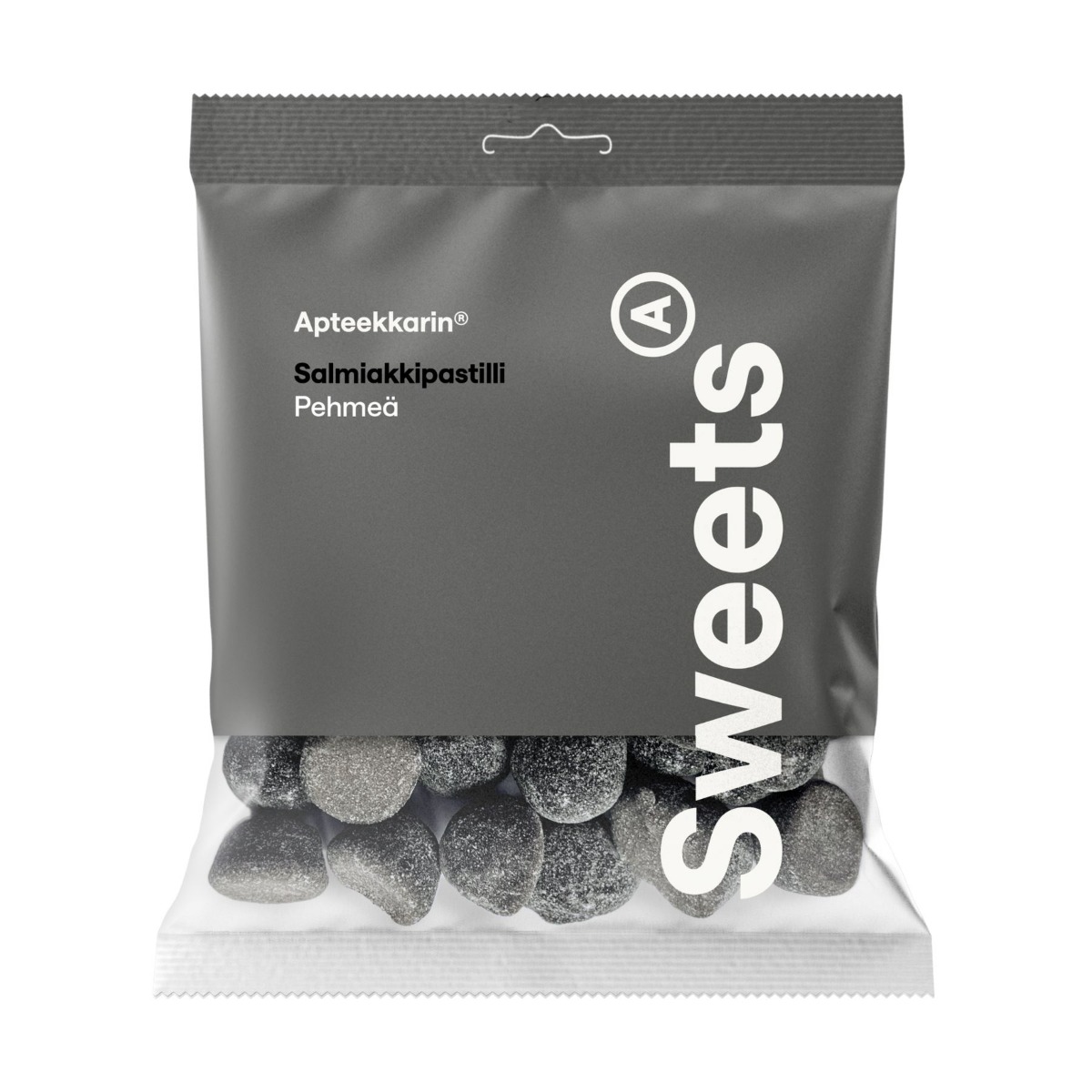 Apteekkarin Pehmeä salmiakkipastilli, 60 g