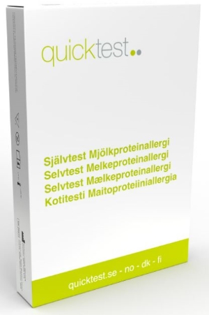 Quicktest Maitoallergia testi
