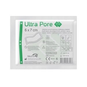 Medrull Ultra Pore kiinnittyvä sidos 6 x 7cm 1kpl