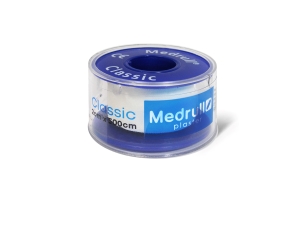 Medrull Classic kiinnelaastari valkoinen 3cmx500cm 1kpl