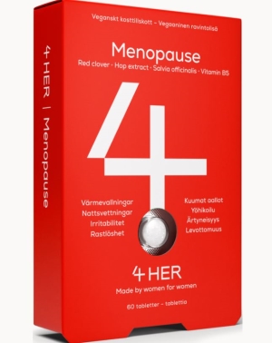 4Her Menopause ravintolisä 60 kpl