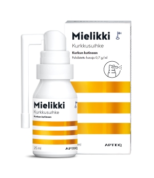 Apteq Mielikki Kurkkusuihke 25 ml
