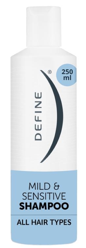 Define Mild & Sensitive Shampoo kaikille hiustyypeille 250ml