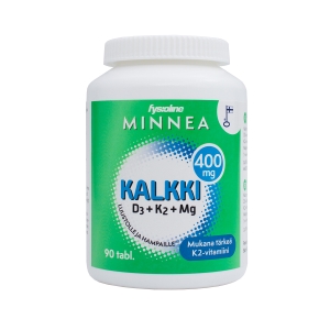 Minnea Kalkki+D3+K2+MG 90 tabl