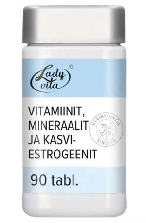 Ladyvita Monivitamiini 50+ ravintolisä 90 kpl