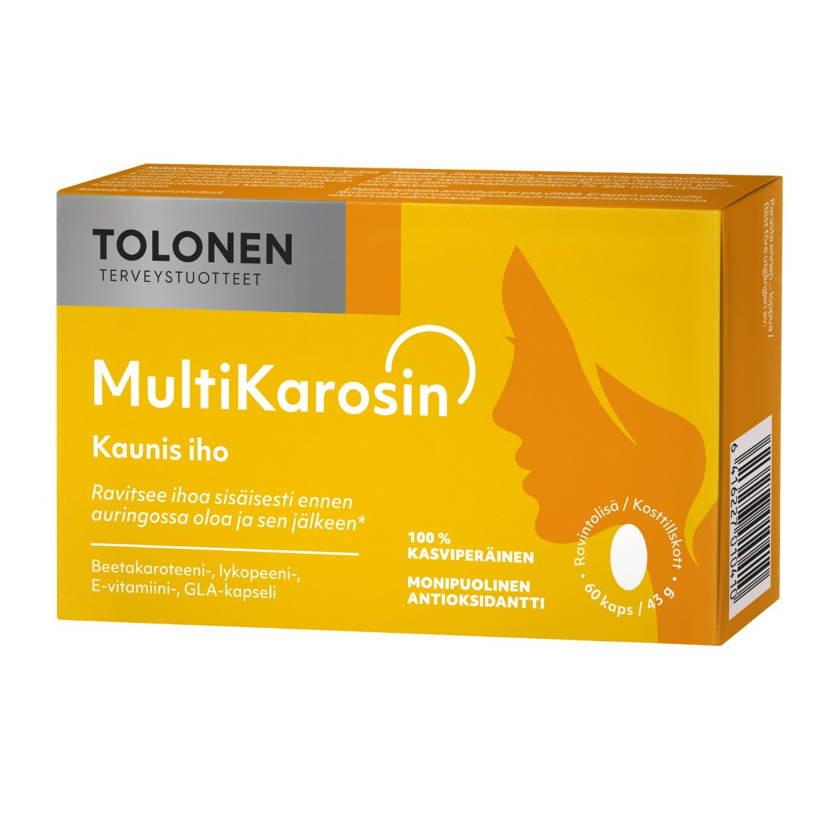 Tolonen MultiKarosin 60 kaps 43 g