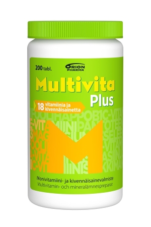 Multivita Plus monivitamiini 200 tabl
