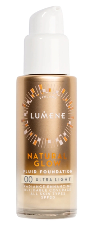 Lumene Natural Glow Fluid Foundation 00 Ultra Light 30 ml