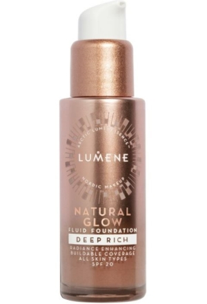Lumene Natural Glow Fluid Foundation SPF20 Deep Rich 30ml