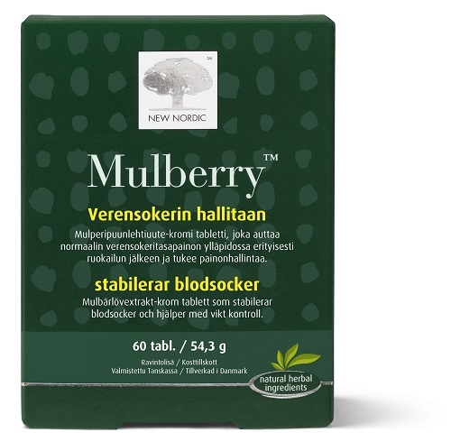 New Nordic Mulberry™ ravintolisä, 60 tabl