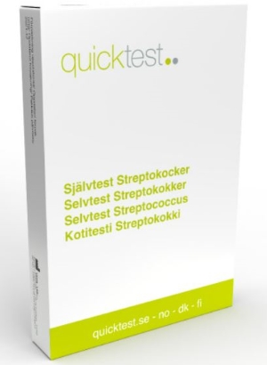 Quicktest Nielutulehdus kotitesti