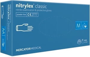 Mercator Nitrylex nitriilikäsine koko M 100kpl