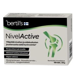 Bertil's NivelActive ravintolisä, 120 tabl.
