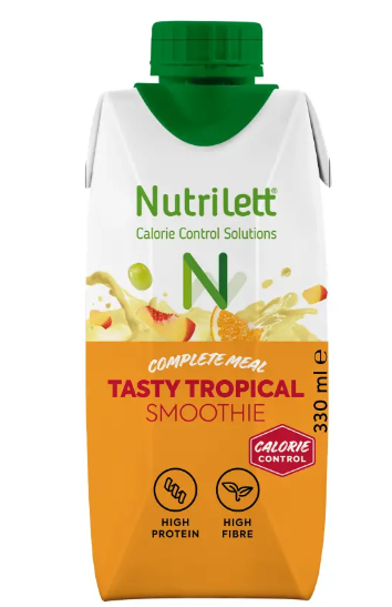 Nutrilett Smoothie Tasty Tropical ateriankorvikejuoma, 330 ml