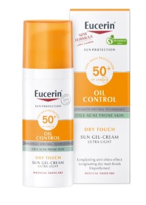 Eucerin Sun Gel-Cream Oil Control SPF 50+ 50 ml