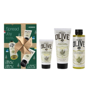 PT Korres Olive Body Triple Set lahjapakkaus