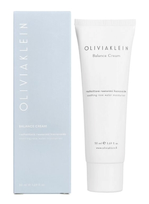 Olivia Klein Balance Cream rauhoittava ruusuvesi kasvovoide 50 ml