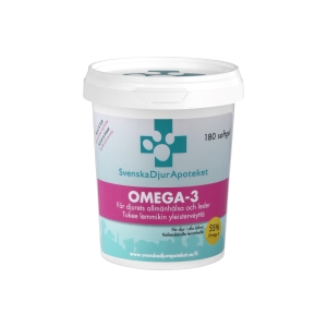Svenska DjurApoteket Omega-3 180 sofgel