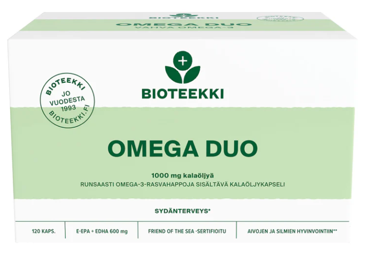 Bioteekin Omega Duo, 120 kaps.